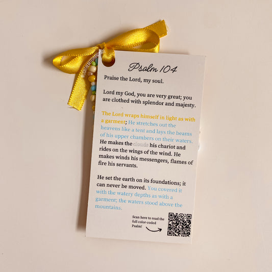 "Psalm 104" Bracelet