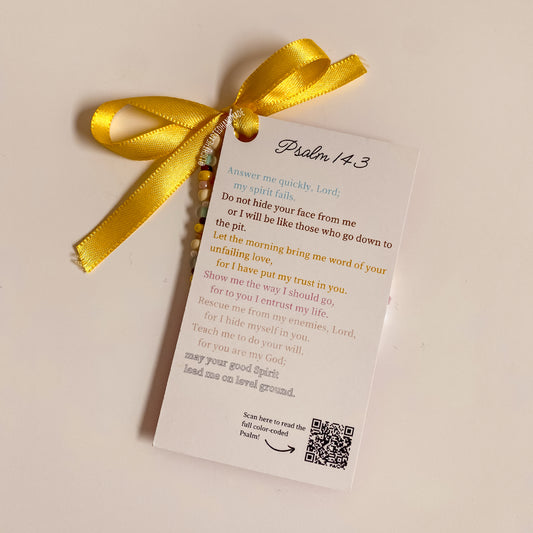 "Psalm 143" Bracelet