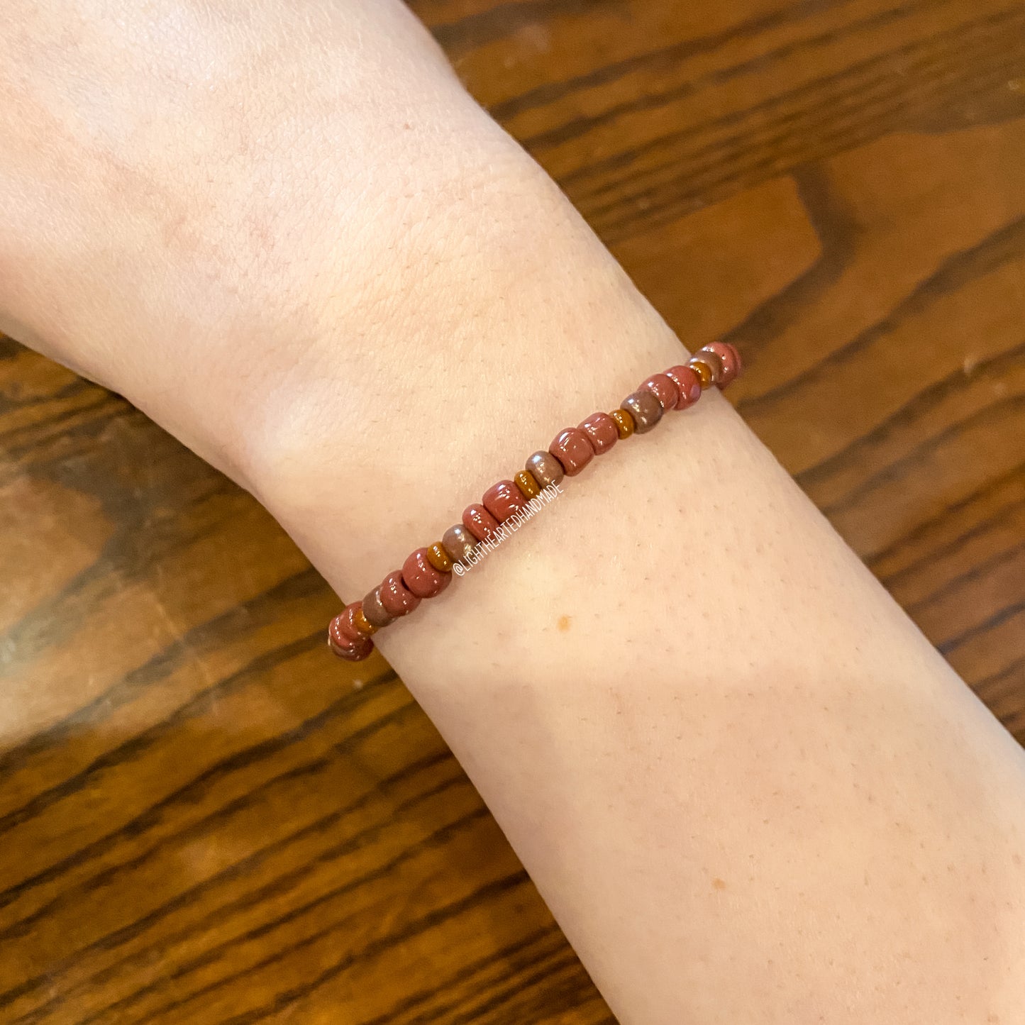 Espresso Swirl Bracelet | Coffee Beads Collection