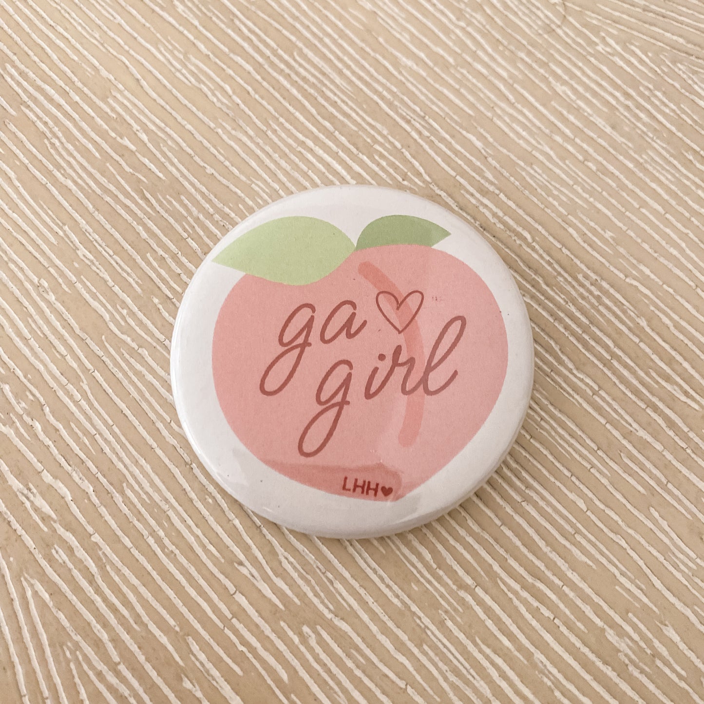 Peach State Pin-Back Buttons | Georgia Girl Collection
