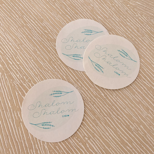 Shalom Shalom Sticker