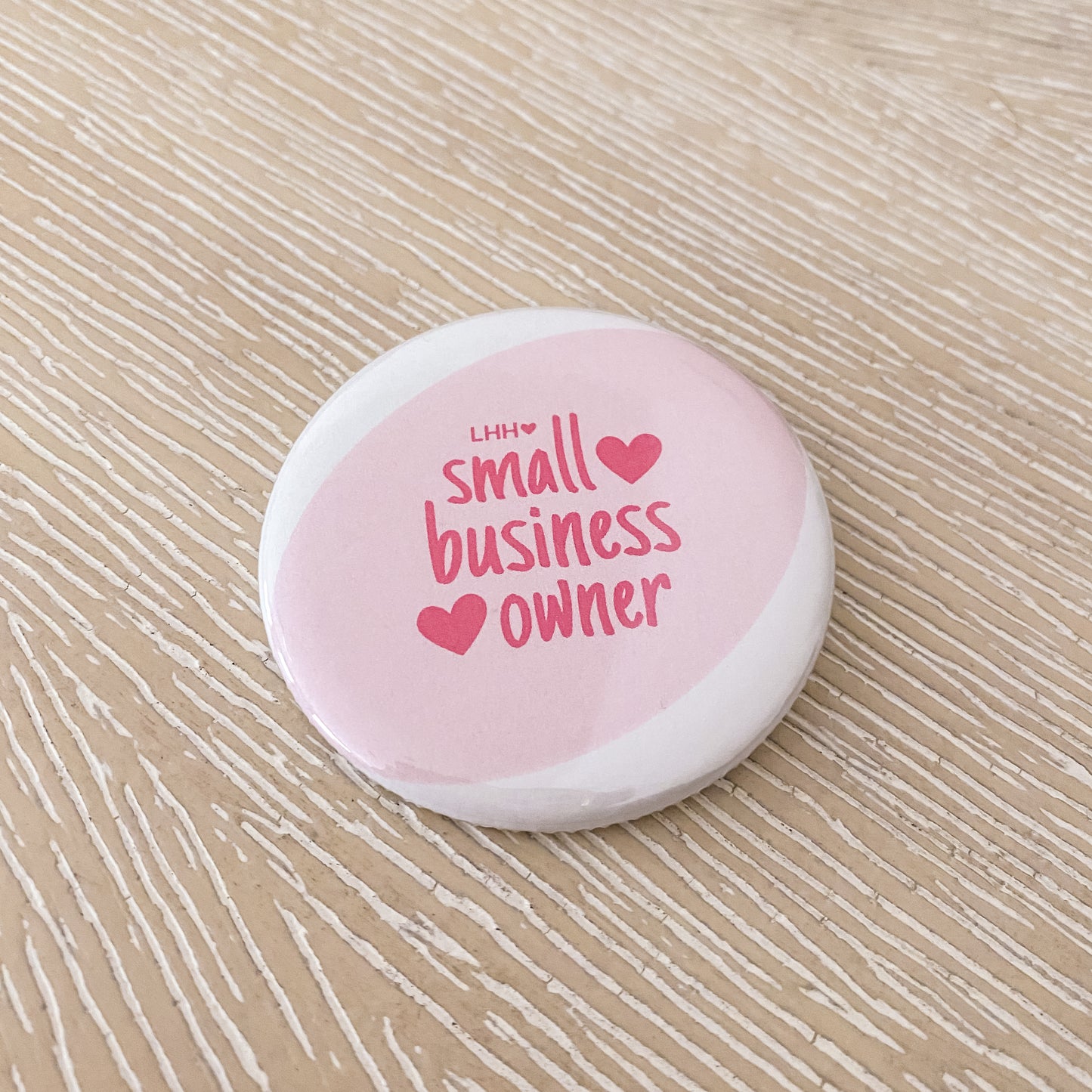 Small Business Owner Pin-Back Button