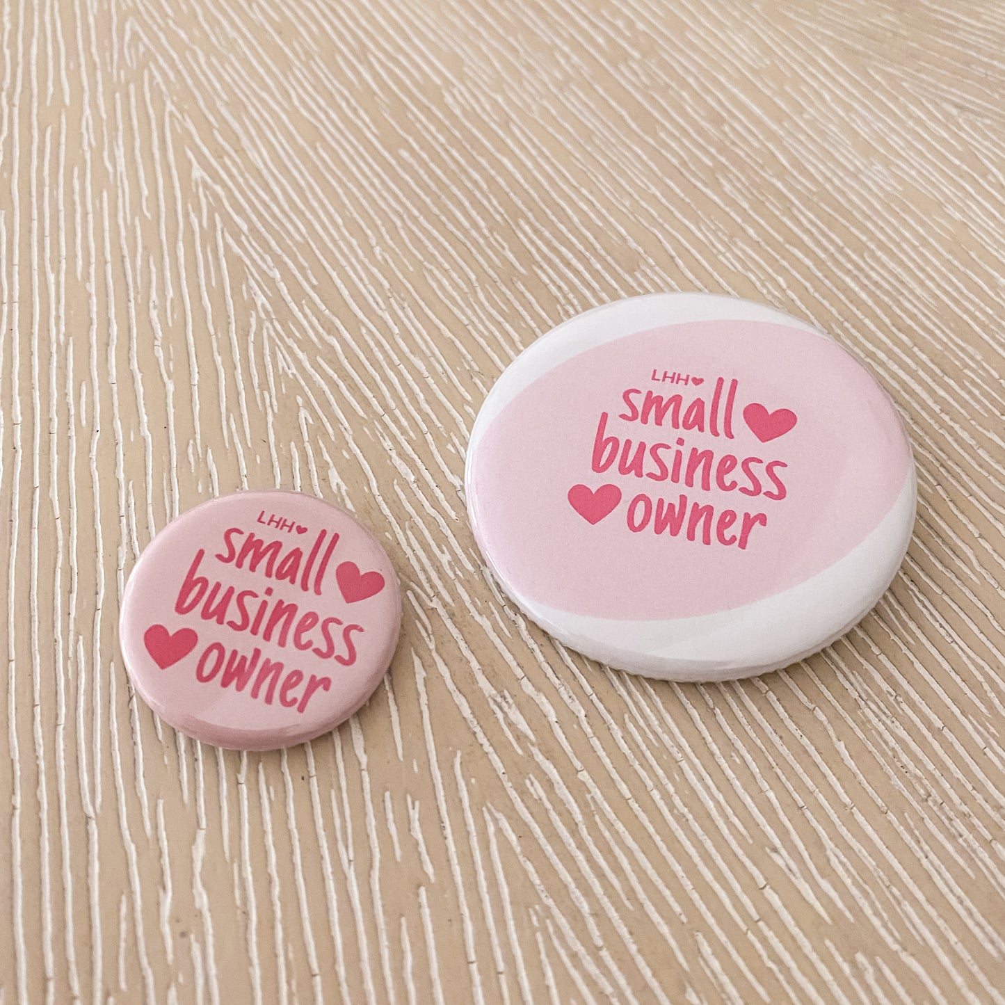 Small Business Owner Pin-Back Button