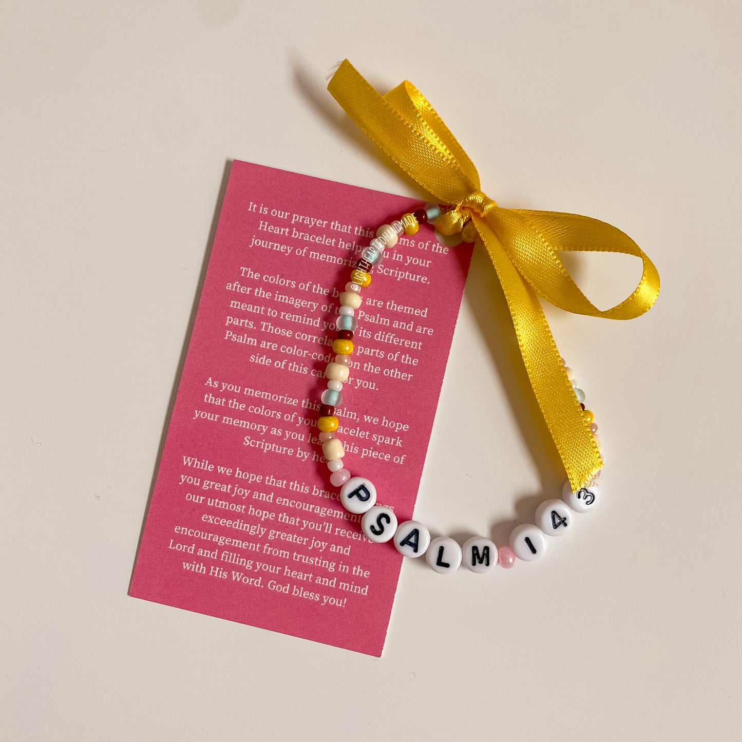 "Psalm 143" Bracelet
