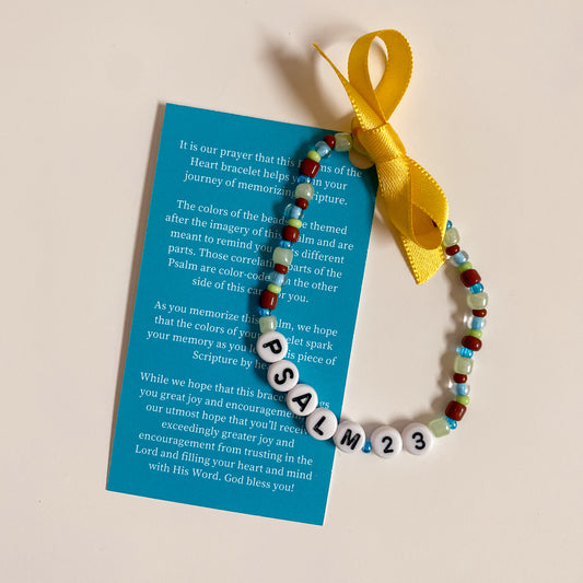 "Psalm 23" Bracelet