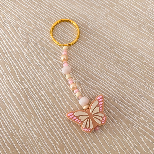 Boho Butterfly Keychain