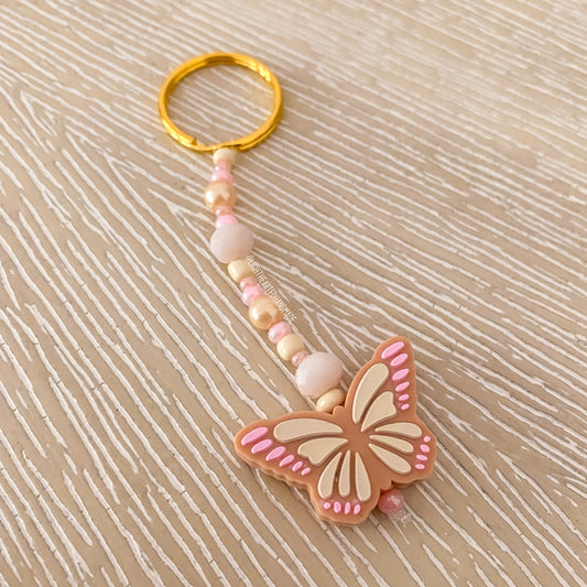 Boho Butterfly Keychain