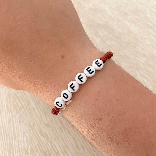 "Coffee" Bracelet | Coffee Beads Collection