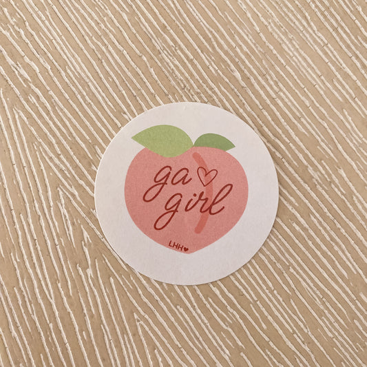 Peach State Stickers | Georgia Girl Collection