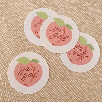Peach State Stickers | Georgia Girl Collection