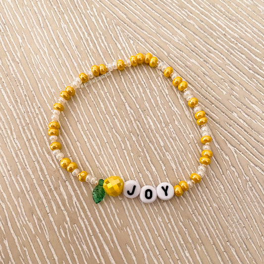 "Joy" Bracelet | Keep in Step Collection