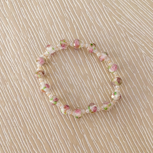 Peony Princess Bracelet (Dainty)