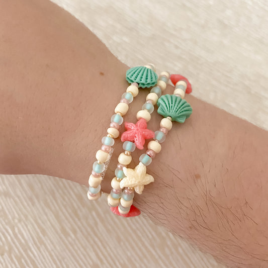 Seaside Swirl Bracelet Trio