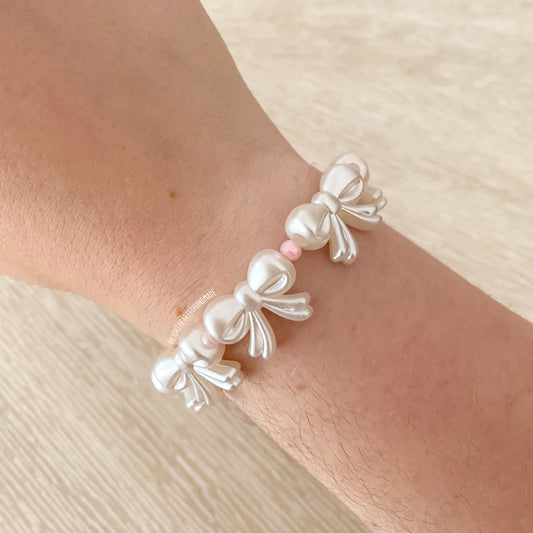 Poplin Pearls Bracelet