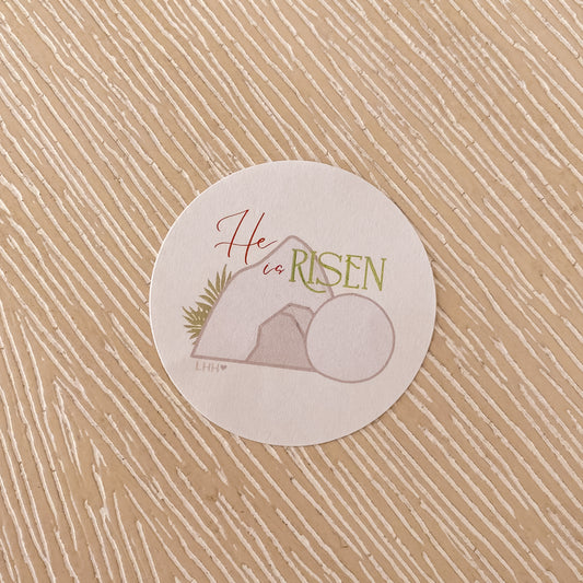 He is Risen Sticker
